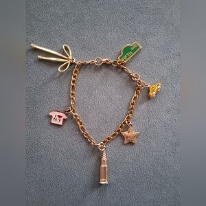 NY Charm Bracelet with New York Theme Charms